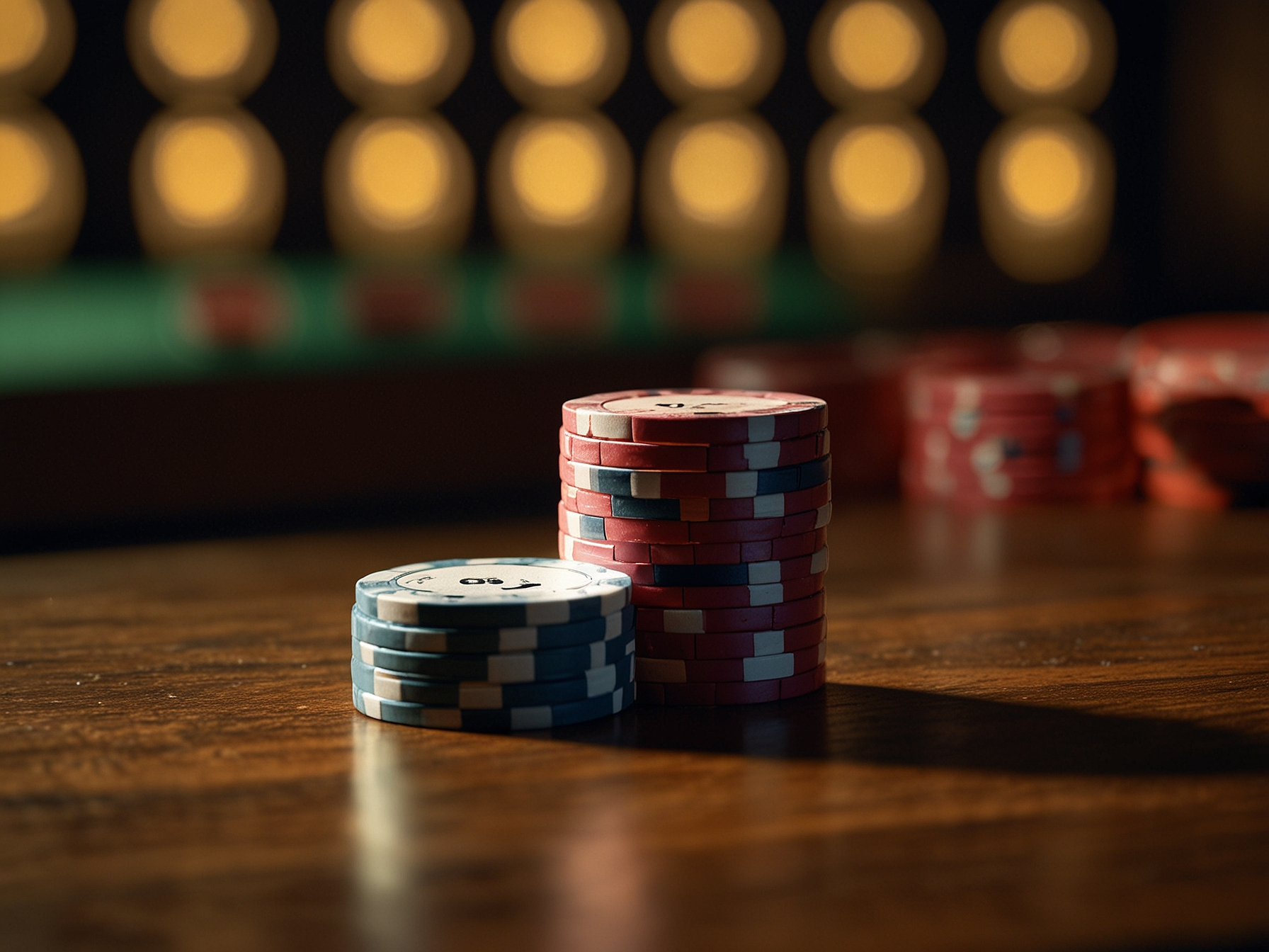 Bonuses and gifts on a gaming table